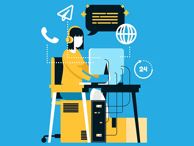 Dashboard showing customer sentiment insights