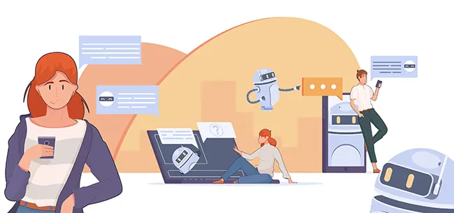 Contact Centre agents supported by real-time AI assistance